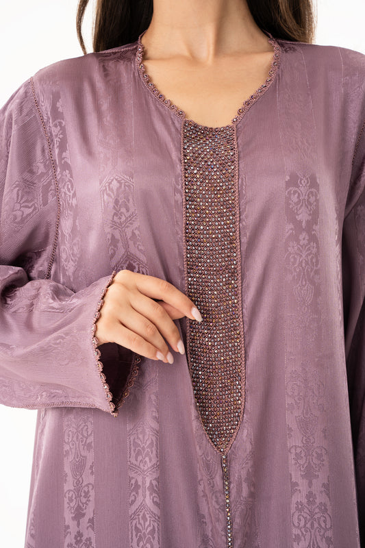 Mauve Caftan - House of Caftan