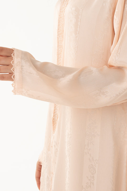 Peach Caftan - House of Caftan