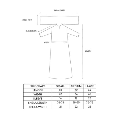 Off-White Prayer Robe - House of Caftan