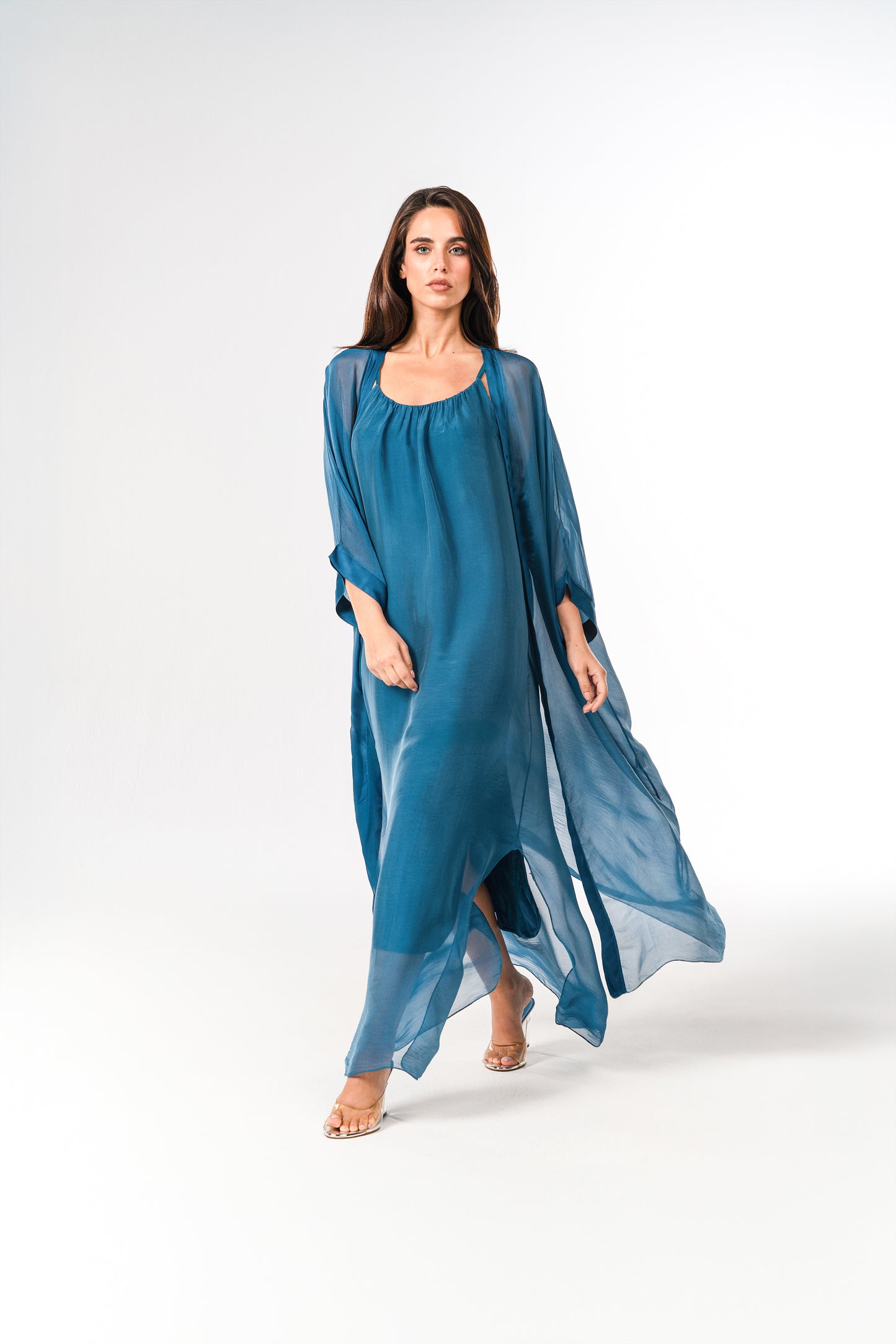 Italian Silk Robe - Limited