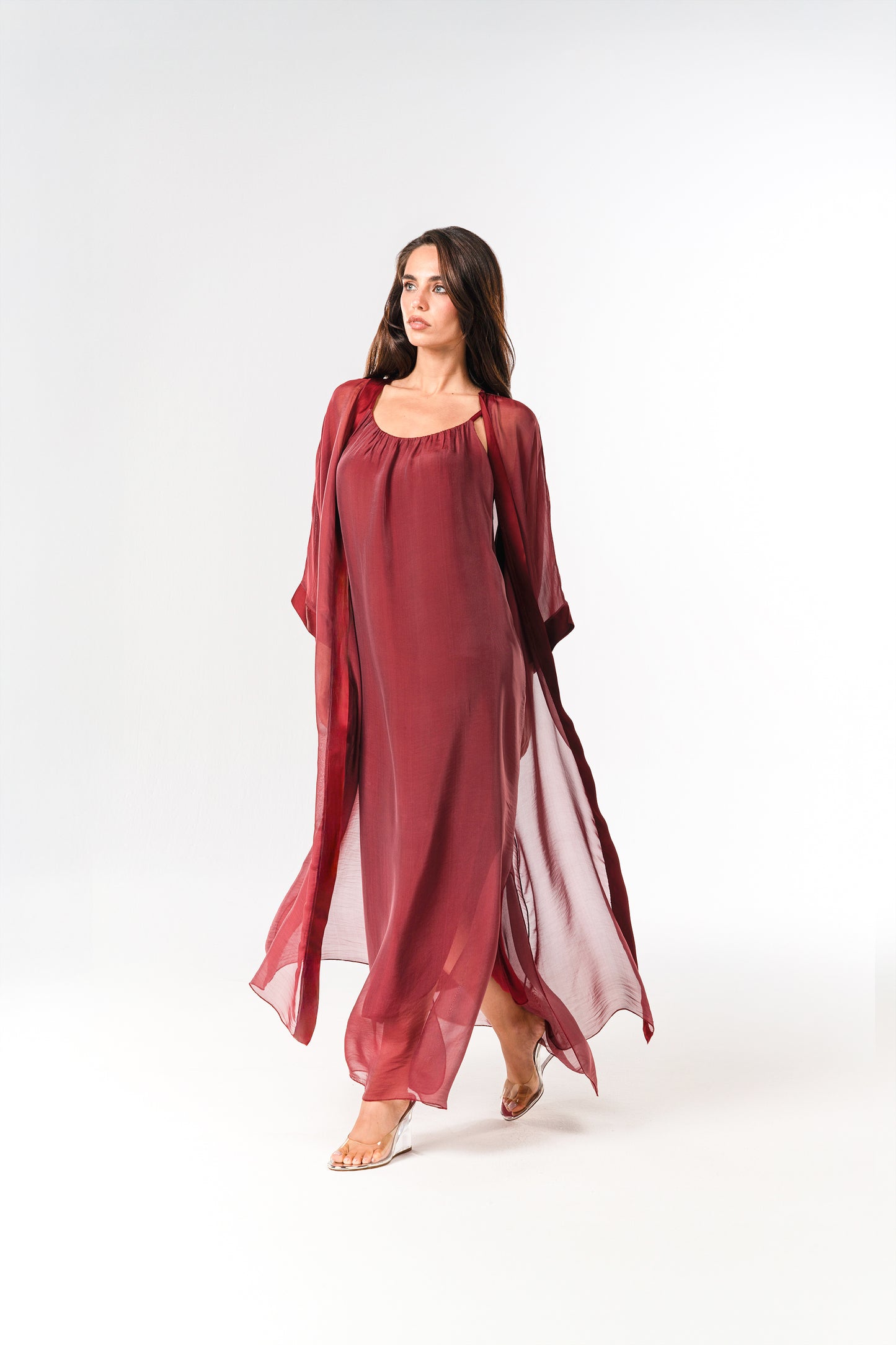 Italian Silk Robe - Limited