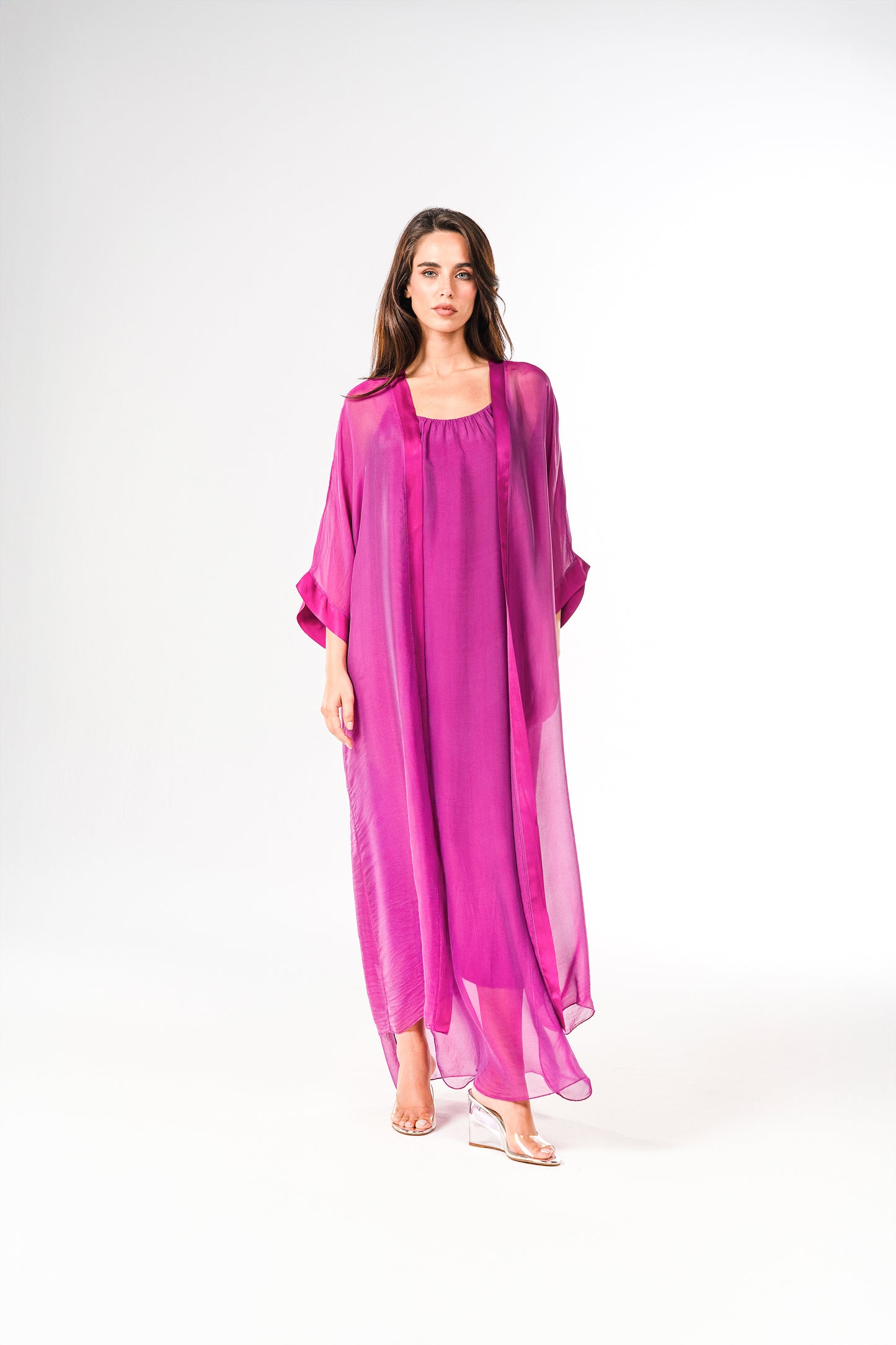 Italian Silk Robe - Limited