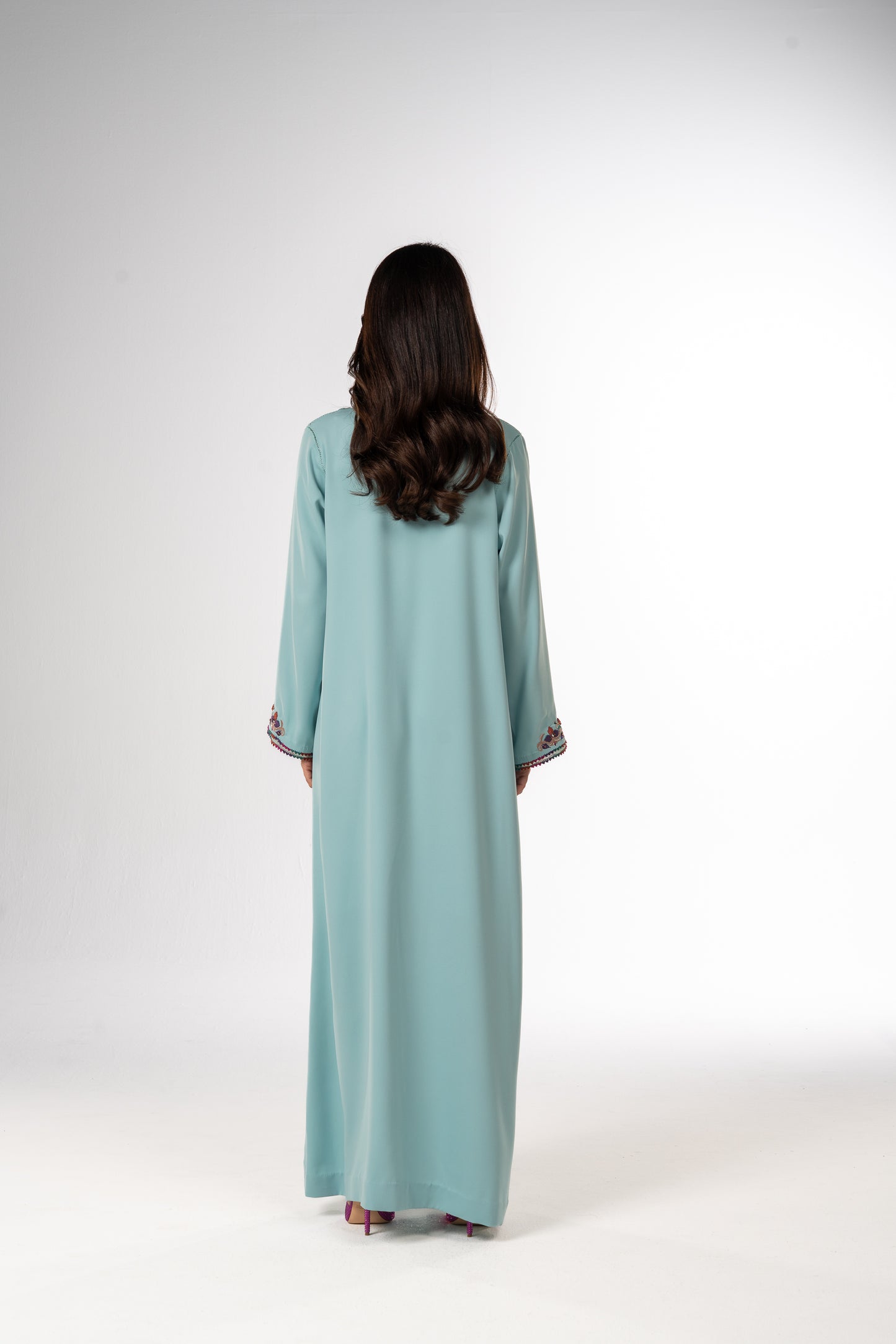 Tiffany Crepe Moroccan Caftan
