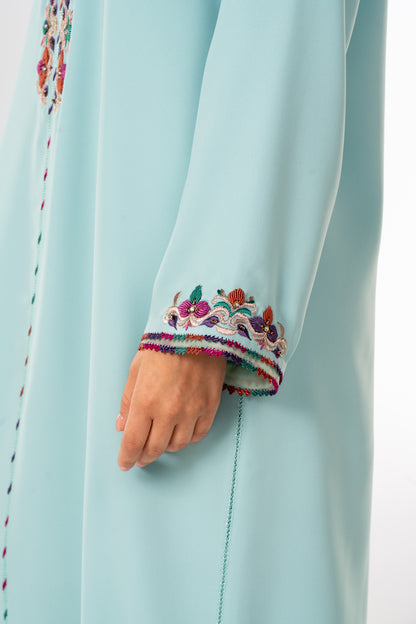 Tiffany Crepe Moroccan Caftan