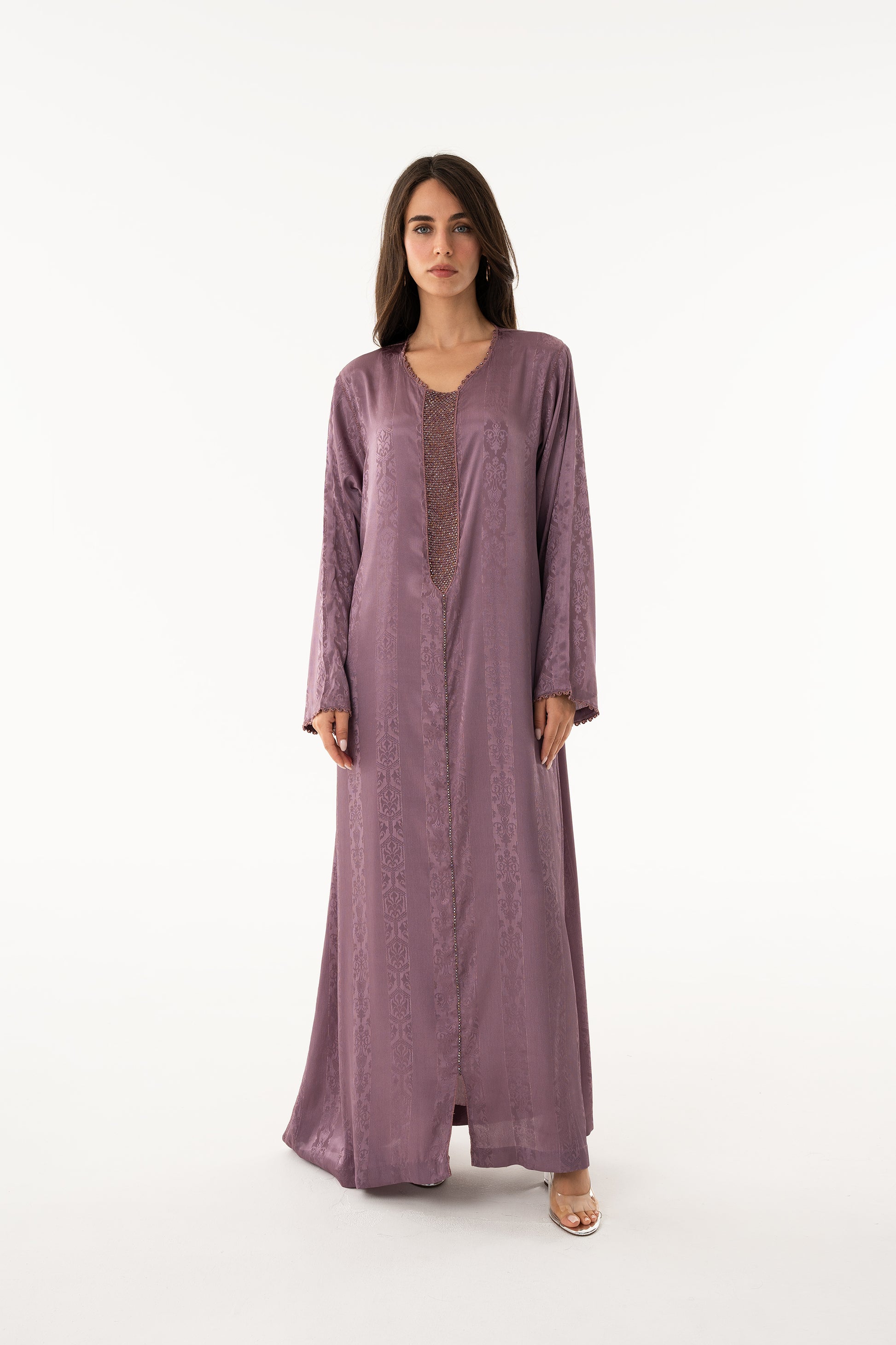 Mauve Caftan - House of Caftan