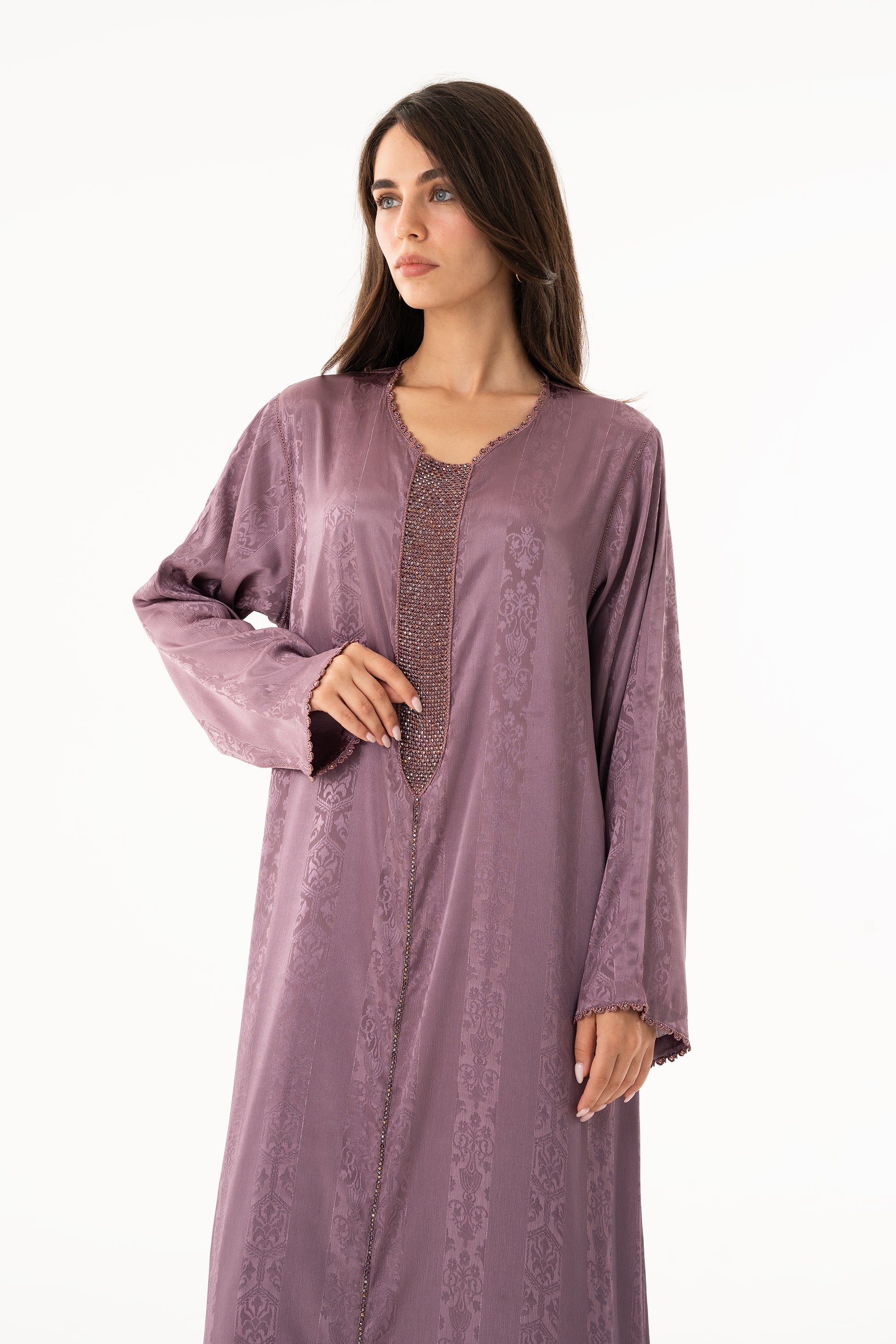 Mauve Caftan - House of Caftan